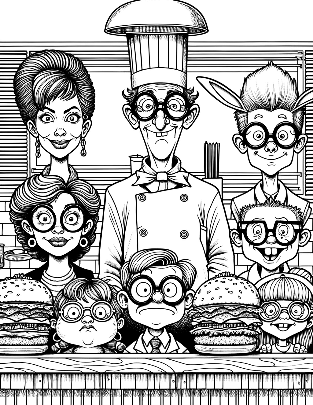 Pickle Bob's Burgers characters